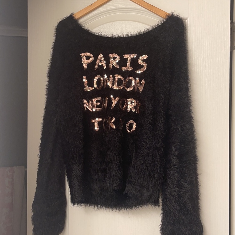 Fuzzy chic Sweater